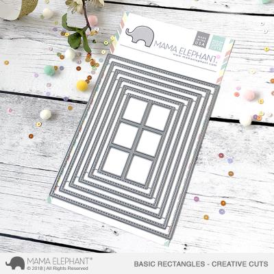 Mama Elephant Creative Cuts - Basic Rectangles